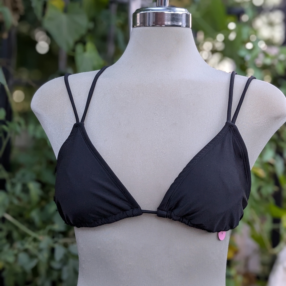 George Black Triangle Bra Size L/G